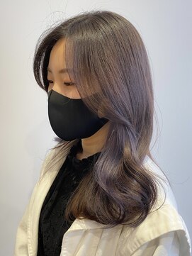 バイオレット ナゴヤ(Violet Nagoya) 【Violet】ふわっと流れる韓国風顔まわりカット♪