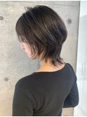 大人女性にオススメのハンサムウルフカット