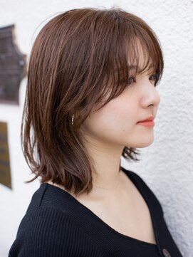 チャチャブラン アミー(cha-cha Blanc Amie) 韓国風重めミディ