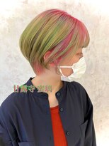 ラボヌールヘアー オリビエ 北千住店(La Bonheur hair Olivier) 甘露寺☆蜜璃×ショートボブ