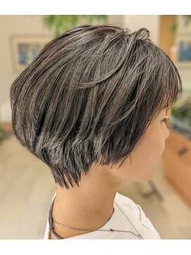 グラムゼロ 大人カワイイショートボブスタイル