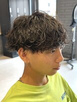 アビールブレ 新潟万代(ABEY LEVRAI)&nbsp;新潟メンズパーマ　波巻きパーマ　波巻きスパイラル