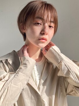 アスティブランシュ(Asti blanche) 丸みショート_ダブルカラー_ケアブリーチ_髪質改善