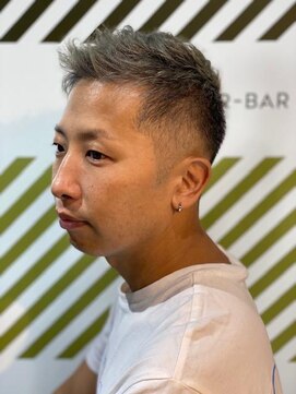 バーバーバー 四谷(BARBER-BAR) ワンセクションアップバンクショート