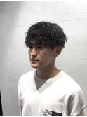 【曽我尾真生】波巻きパーマ/メンズパーマ/マッシュパーマ