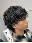 新潟メンズパーマ　新潟波巻き　新潟波巻きスパイラル