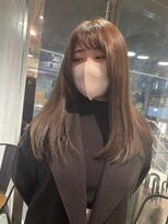 ヘアーアンドメイク ビス(HAIR&MAKE bis) ベージュカラー【西尾瑠華】