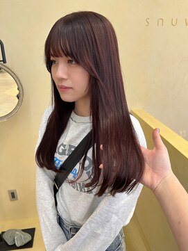 スニュウ(snuw) ラベンダーカラー/ロングヘア