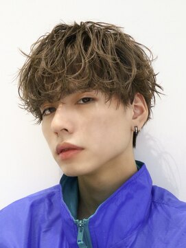 オーシャントーキョー(OCEAN TOKYO) メンズパーマツイスパ波巻きスパイラルマッシュセンターパート