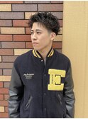 【森】短髪パーマ