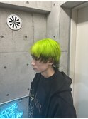 ライムグリーン×エンドカラー