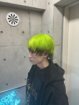 インク 渋谷(INK.)&nbsp;ライムグリーン×エンドカラー