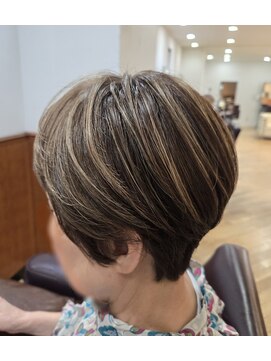 松本平太郎美容室 立川店 【立川 ハイライトショート 30代40代50代60代◎ 】