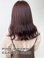 ロックス バイ マグ 松本(rocks BY MAG)&nbsp;20代30代40代大人可愛い艶感ピンクべージュ毛先パーマ