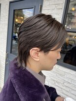 リットレジット(Lit legit) ツーブロセンター分けウルフ