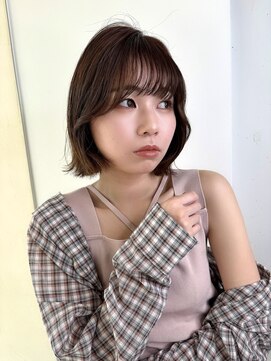 オーロ 武庫之荘店(ORO) 外ハネ暗めココアベージュ