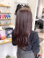 シェル 津山の手店(shel)&nbsp;20代30代大人可愛いシールエクステピンクブラウンカラー