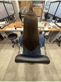 髪質改善TRとアディクシーカラー