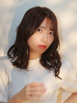 ベレッタ 楠葉店(veretta.)&nbsp;20代30代/髪質改善/艶髪/韓国っぽヘア/ミディアム/秋カラー/小顔