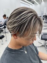 エゴル ナゴヤサカエ(ENGOL NAGOYA SAKAE)&nbsp;【朝日大夢】メンズシャドールーツバレイヤージュ/ブリーチ