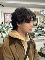 リブロ 三軒茶屋(LIBRO)&nbsp;ウルフパーマ/ニュアンスパーマ/くるくるパーマ/メンズパーマ