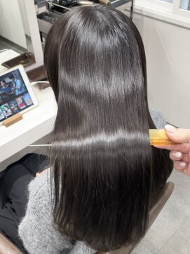 キュアネックスザサロン 渋谷(CURE nex the salon) 髪質改善/髪質改善カラー[#渋谷駅#縮毛矯正#レイヤーカット］20