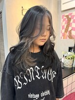 ナジック(749) ハッシュカット×ブロックカラー