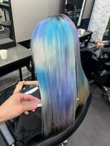 ヌル 原宿店(Null) オーダーメイド/ケアブリーチカラー/セクションカラー/姫ウルフ