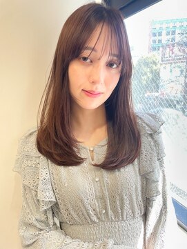 トゥルーズ(TLUUS) TLUUSイメチェン前髪ピンクベージュクールショート