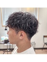タスクヘアー(task hair)&nbsp;ツイストシャドウパーマ×ツーブロックショート