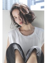 ナヌーク シブヤ(nanuk shibuya)&nbsp;【nanuk】抜け感　束感　ダークアッシュボブ