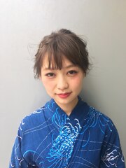 【Neolive & 渋谷店】浴衣に似合うヘアアレンジ
