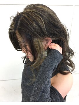 モードケイズ 六甲道店(MODE K’s) ハイライト　グレージュ　モードケイズ　六甲道　髪質改善