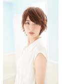 【noah parfait銀座】グレージュ似合わせカットエアリーショート