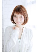 【Loamio】ショートバングボブ【30代/40代/40代/50代/60代】