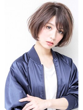 マーズソレイユ 宝塚駅前店(mars soleil) 大人かわいい丸みショートカットボブハンサムヘア