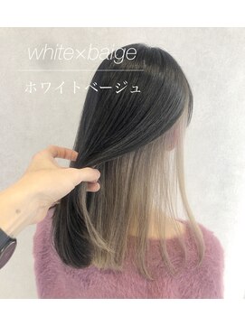 キール 吉祥寺(KIR) ハイライト、インナーカラー、ホワイトブリーチ、エクステ