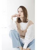 【Totia元町・三宮】こなれヘア×くびれミディ×ミントアッシュ