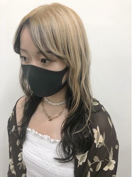 シェリー(Sherry) 逆インナーカラー