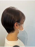【ショートスタイル】×グレージュ　10代20代30代