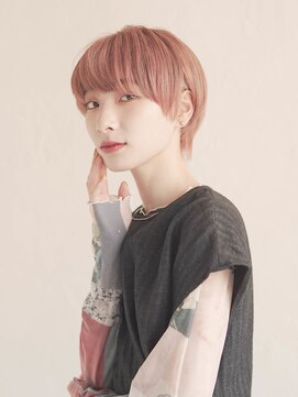 ジュール 銀座(Joule) ハイトーンピンク×マッシュショート[銀座]