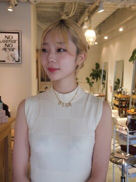 メグリ(meguri) 編み込みアレンジ