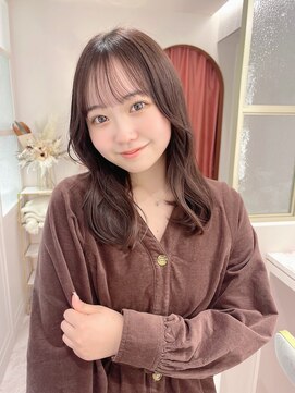 ランド 原宿表参道(LAND) 髪質改善/ヘルシースタイル/ふんわりカール/ショコラアッシュ