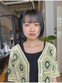 ボブインナーカラー