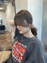 アリスバイアフロート 自由が丘(ALICe by AFLOAT) 結んでも可愛い後れ毛カット