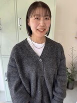 タンデム(tandem)&nbsp;ボブ×グレージュ