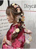 ふわふわサイド編み下ろし♪