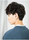 ツイスパでリラクシー束感！マットブラウンマッシュb新所沢