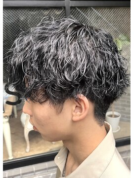 ショートオンリーサロントス(short only salon TOSS) 韓国マッシュ無造作波巻きマッシュ