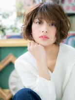カバーヘア ブリス 志木南口駅前店(COVER HAIR bliss)&nbsp;大人かわいいくせ毛風ショート小顔ミディh3志木20代30代40代